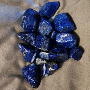 Lapis tumbles high quality